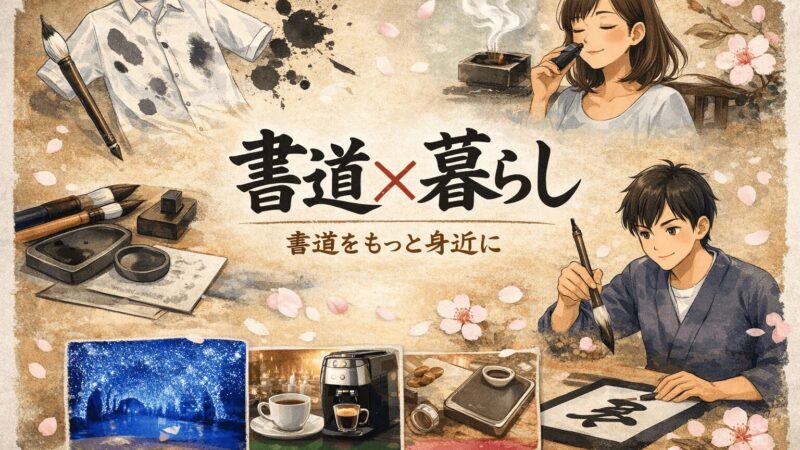書道がもっと身近になる。暮らしに効くヒントが詰まったおすすめブログをご紹介 